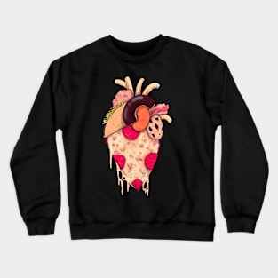 Snack Heart Crewneck Sweatshirt